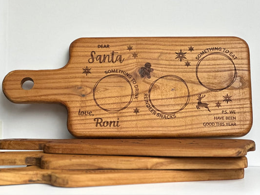 Personalized Santa Tray