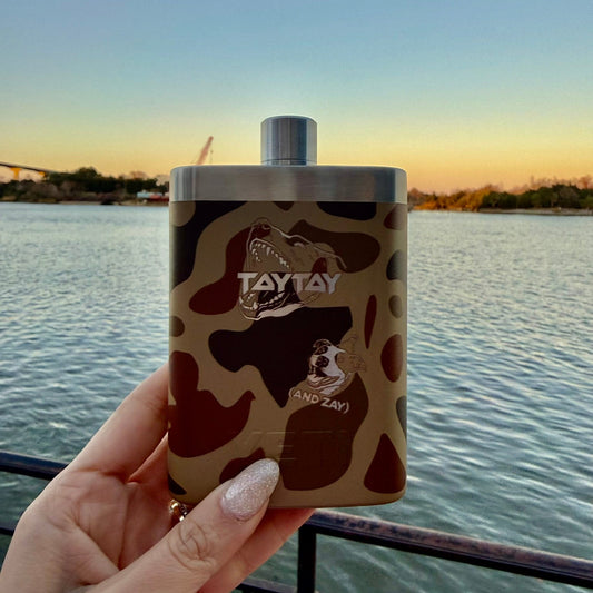 Custom Yeti Flask