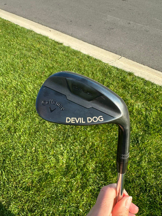 Laser Engraved Golf Club - Single Line of Lettering