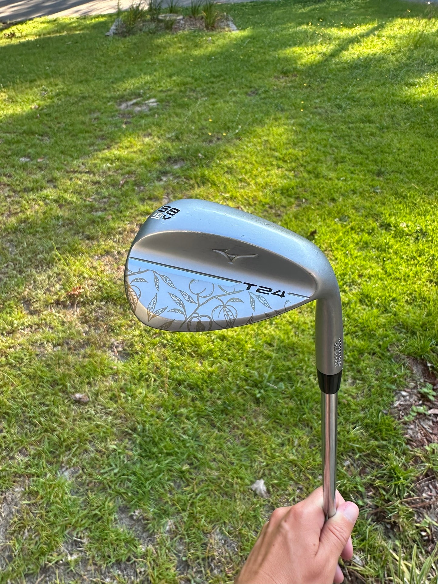 Laser Engraved Golf Club - Full Face Design