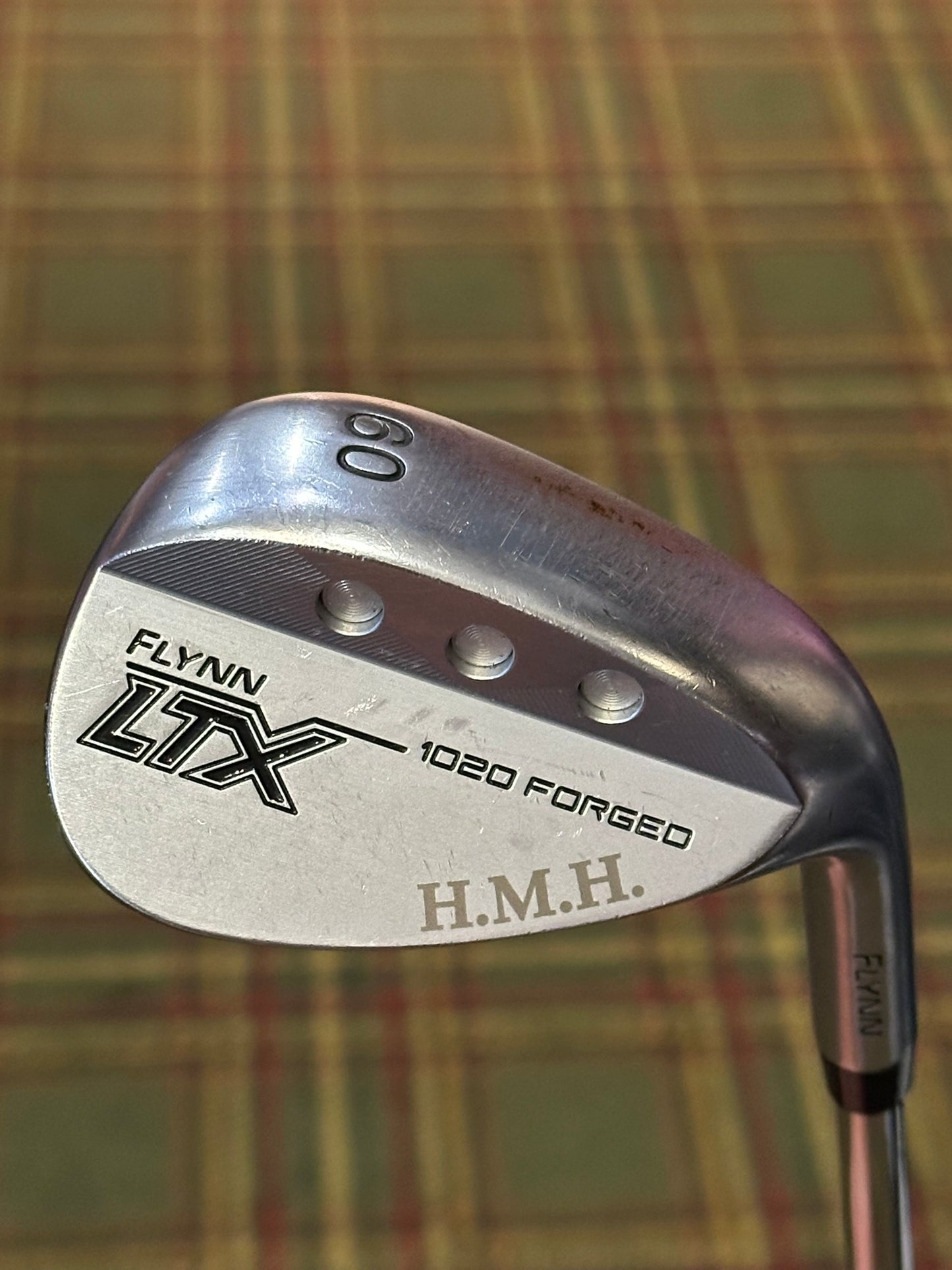 Laser Engraved Golf Club - Single Line of Lettering