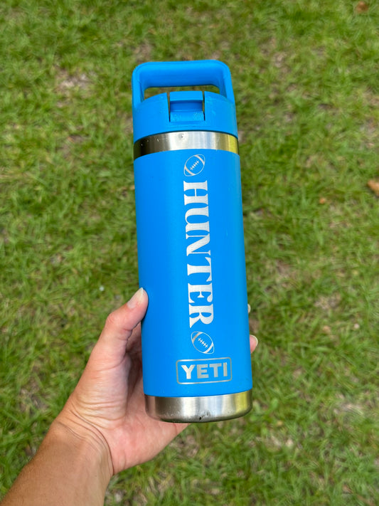 Custom Yeti Water Bottle 18 oz