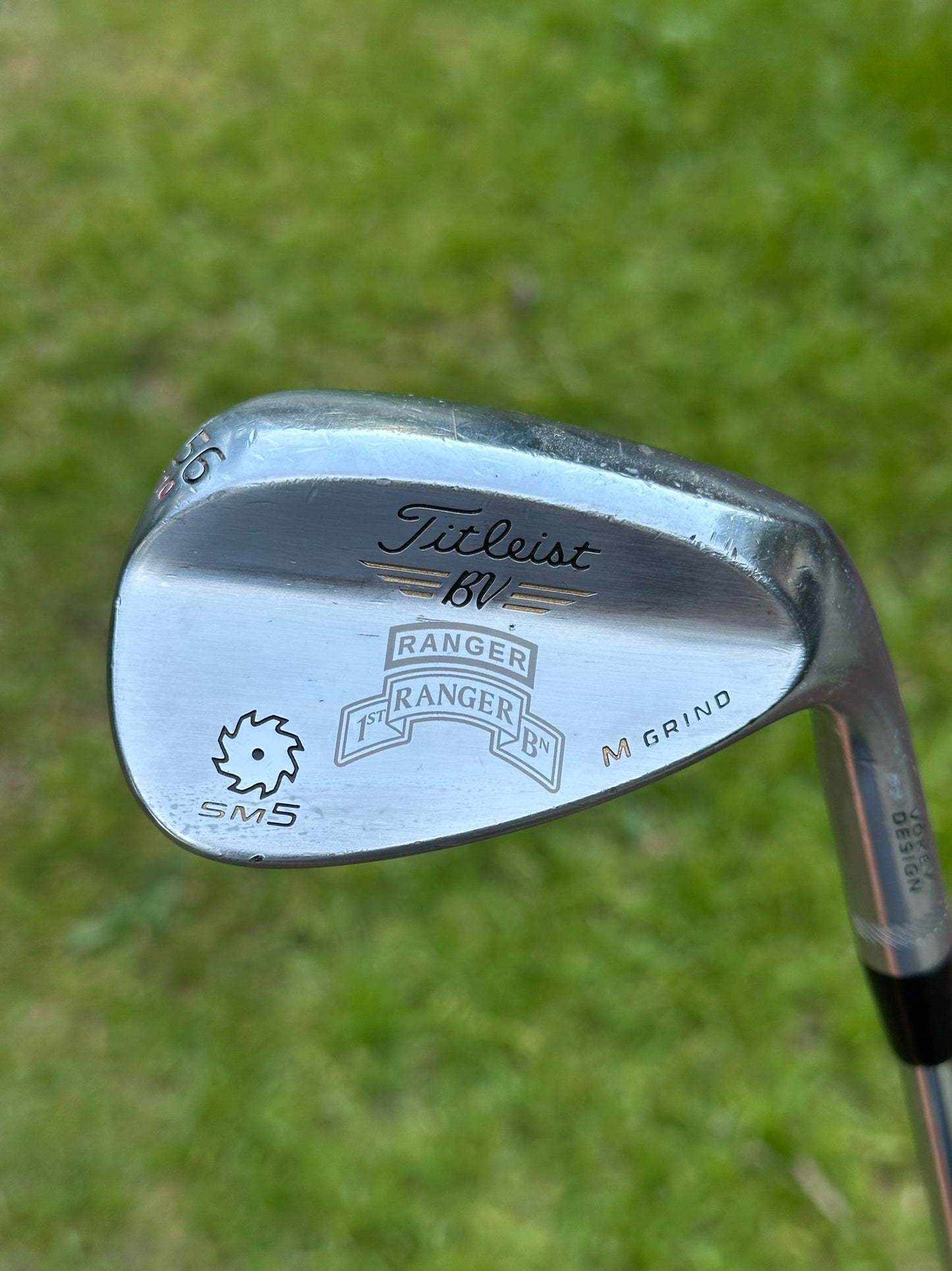 Laser Engraved Golf Club - Single Logo or Design