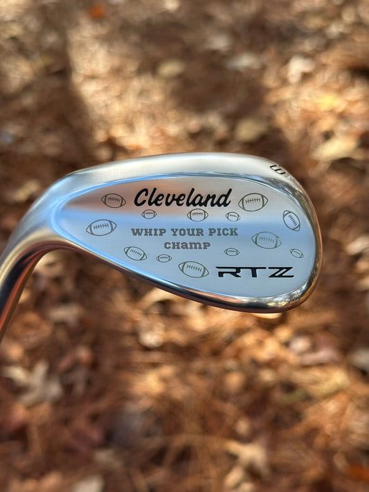 Custom Golf Club - Snowflake Design