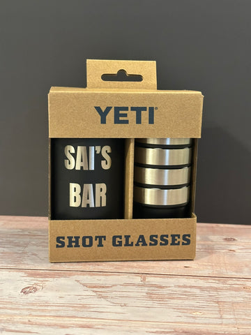 Custom Yeti Shot Glasses